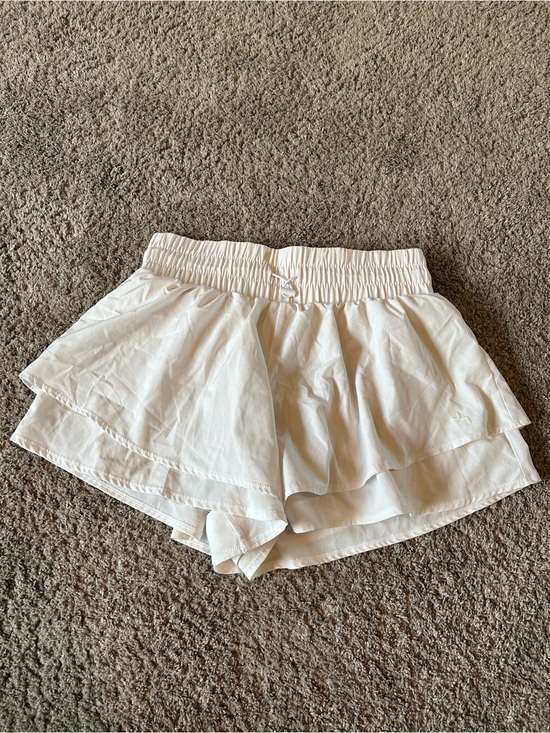 JoyLab Pants - JoyLab White Layered Athletic Skort Shorts